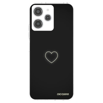Picasee διαφανής θήκη σιλικόνης Xiaomi Redmi 12 4G - Heart