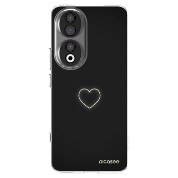 Picasee διαφανής θήκη σιλικόνης Honor 90 5G - Heart
