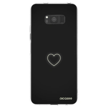 Picasee διαφανής θήκη σιλικόνης Samsung Galaxy S8 G950F - Heart