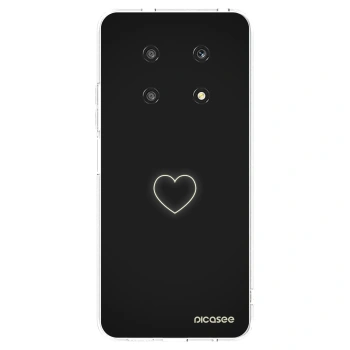 Picasee διαφανής θήκη σιλικόνης Honor Magic4 Lite 5G - Heart