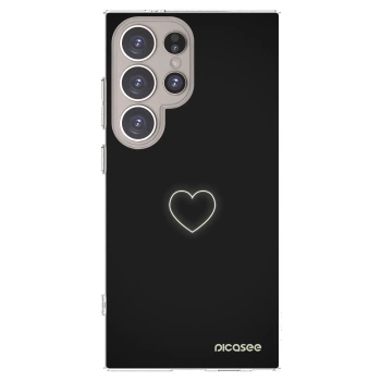 Picasee διαφανής θήκη σιλικόνης Samsung Galaxy S24 Ultra S928B 5G - Heart