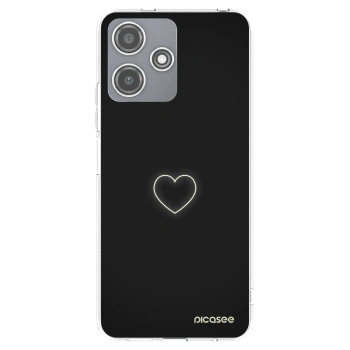 Picasee διαφανής θήκη σιλικόνης Xiaomi Redmi 12 5G - Heart