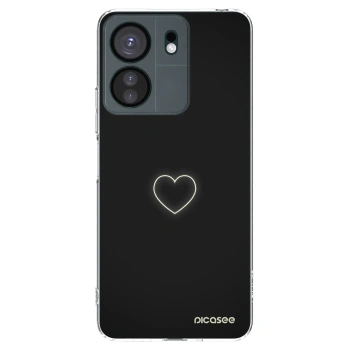 Picasee διαφανής θήκη σιλικόνης Xiaomi Redmi 13C 4G - Heart