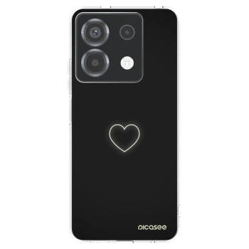 Picasee διαφανής θήκη σιλικόνης Xiaomi Poco X6 - Heart