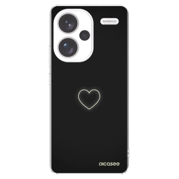 Picasee διαφανής θήκη σιλικόνης Xiaomi Redmi Note 13 Pro+ 5G - Heart