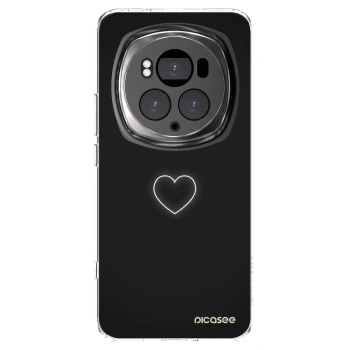 Picasee διαφανής θήκη σιλικόνης Honor Magic6 Pro - Heart