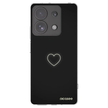 Picasee διαφανής θήκη σιλικόνης Xiaomi Redmi Note 13 Pro 4G - Heart