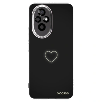 Picasee διαφανής θήκη σιλικόνης Honor 200 Pro 5G - Heart