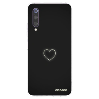 Picasee διαφανής θήκη σιλικόνης Xiaomi Mi 9 - Heart