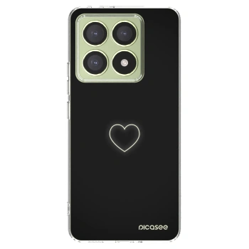 Picasee διαφανής θήκη σιλικόνης Xiaomi 14T - Heart