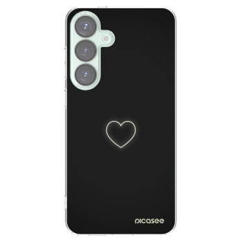 Picasee διαφανής θήκη σιλικόνης Samsung Galaxy S25+ 5G - Heart