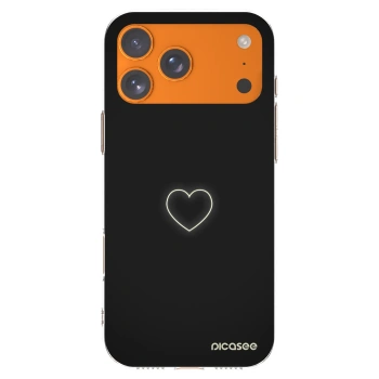 Picasee διαφανής θήκη σιλικόνης Apple iPhone 17 Pro Max - Heart