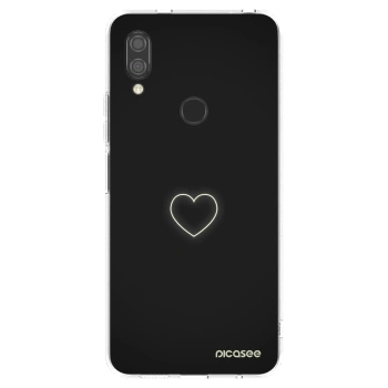 Picasee διαφανής θήκη σιλικόνης Xiaomi Redmi 7 - Heart