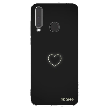 Picasee διαφανής θήκη σιλικόνης Honor 20 Lite - Heart