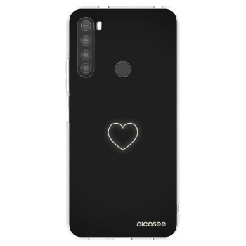 Picasee διαφανής θήκη σιλικόνης Xiaomi Redmi Note 8 - Heart