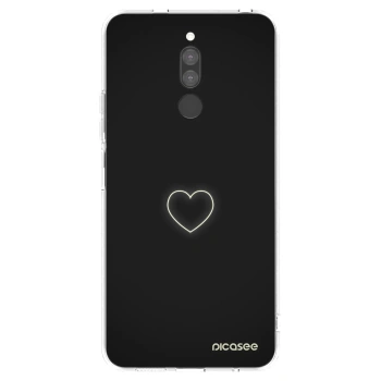 Picasee διαφανής θήκη σιλικόνης Xiaomi Redmi 8 - Heart