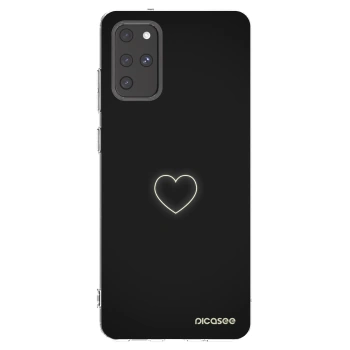Picasee διαφανής θήκη σιλικόνης Samsung Galaxy S20+ G985F - Heart