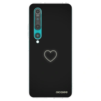Picasee διαφανής θήκη σιλικόνης Xiaomi Mi 10 - Heart