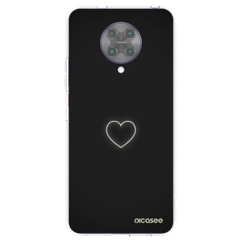 Picasee διαφανής θήκη σιλικόνης Xiaomi Poco F2 Pro - Heart