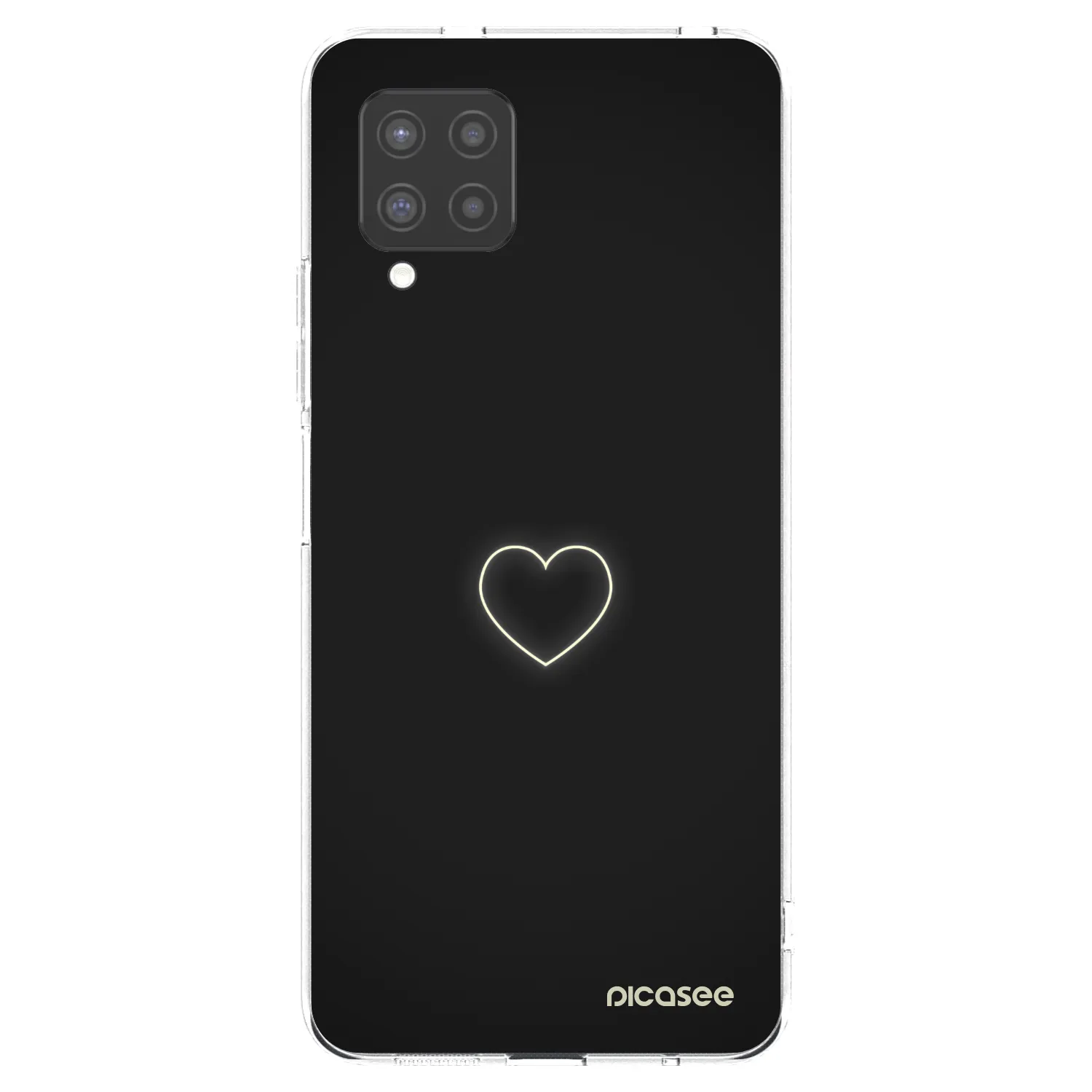 Picasee διαφανής θήκη σιλικόνης Samsung Galaxy A42 A426B - Heart