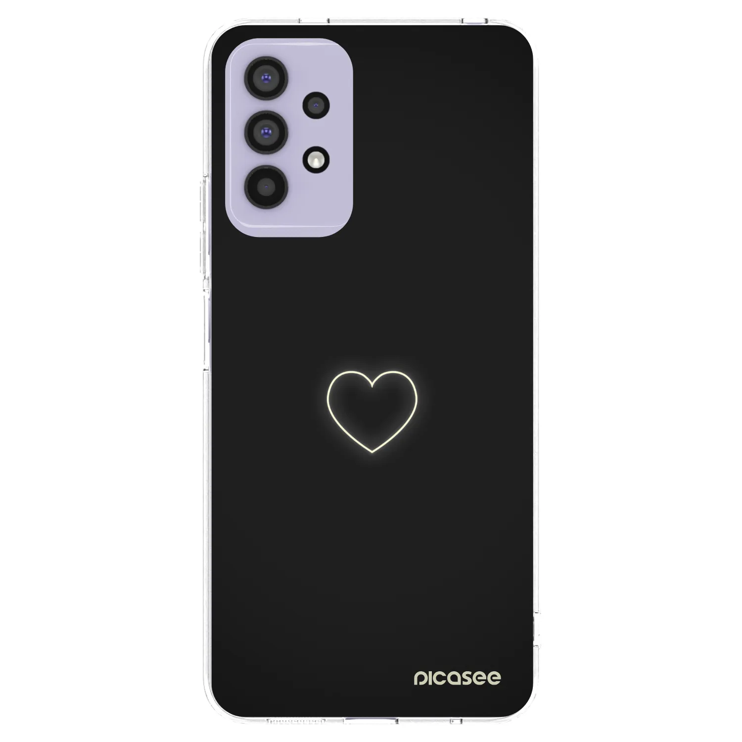 Picasee διαφανής θήκη σιλικόνης Samsung Galaxy A32 4G SM-A325F - Heart