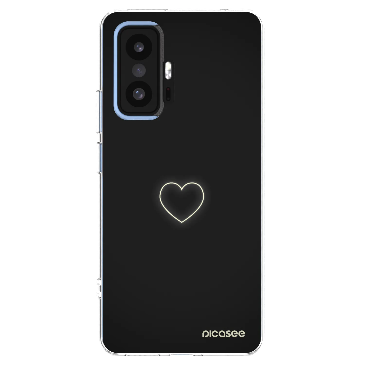 Picasee διαφανής θήκη σιλικόνης Xiaomi 11T - Heart