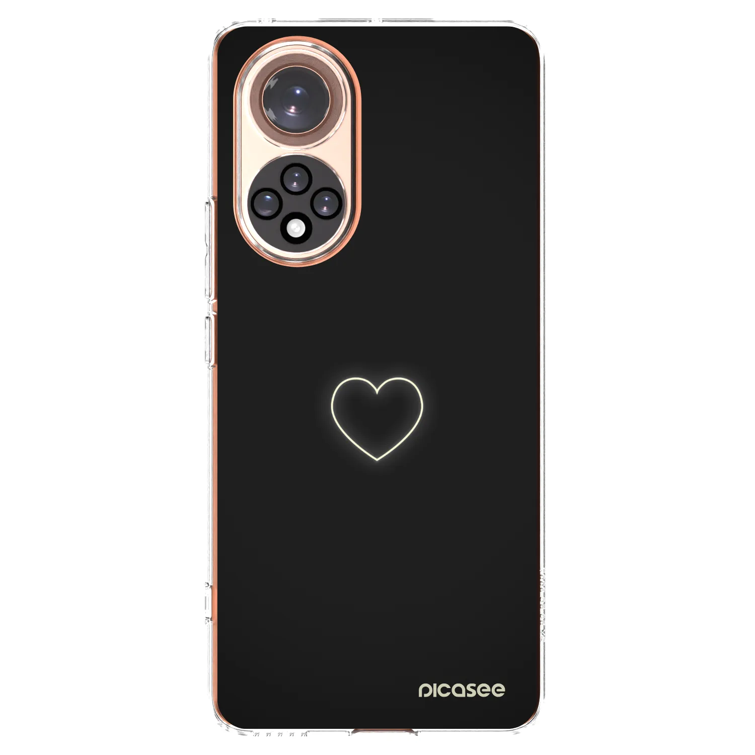 Picasee διαφανής θήκη σιλικόνης Huawei Nova 9 - Heart