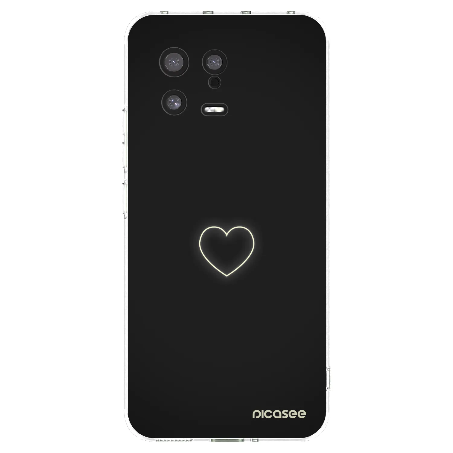 Picasee διαφανής θήκη σιλικόνης Xiaomi 13 - Heart