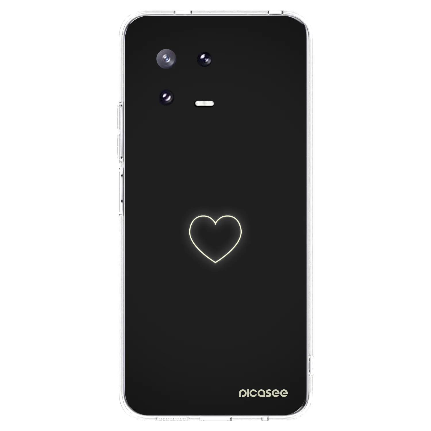 Picasee διαφανής θήκη σιλικόνης Xiaomi 13 Pro - Heart