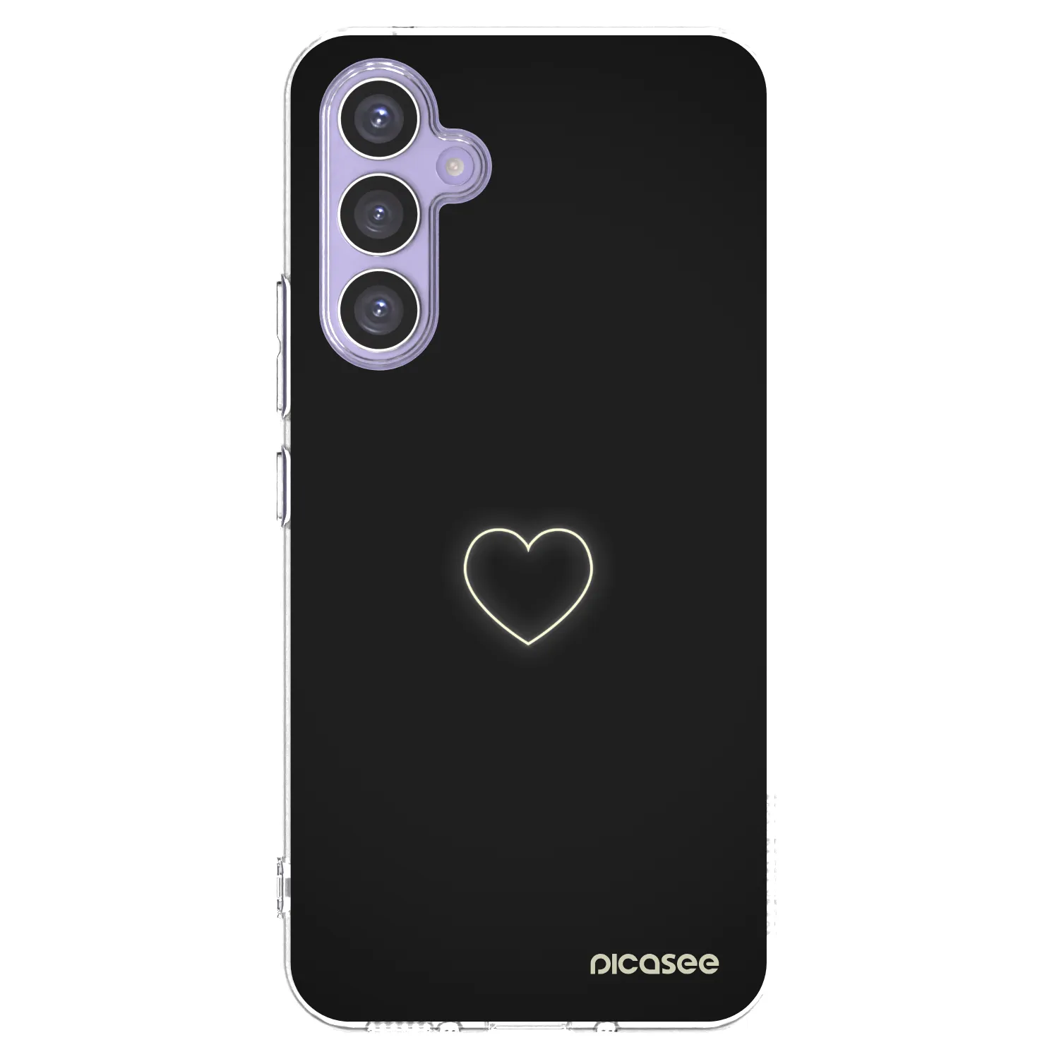 Picasee διαφανής θήκη σιλικόνης Samsung Galaxy A54 5G A546B - Heart