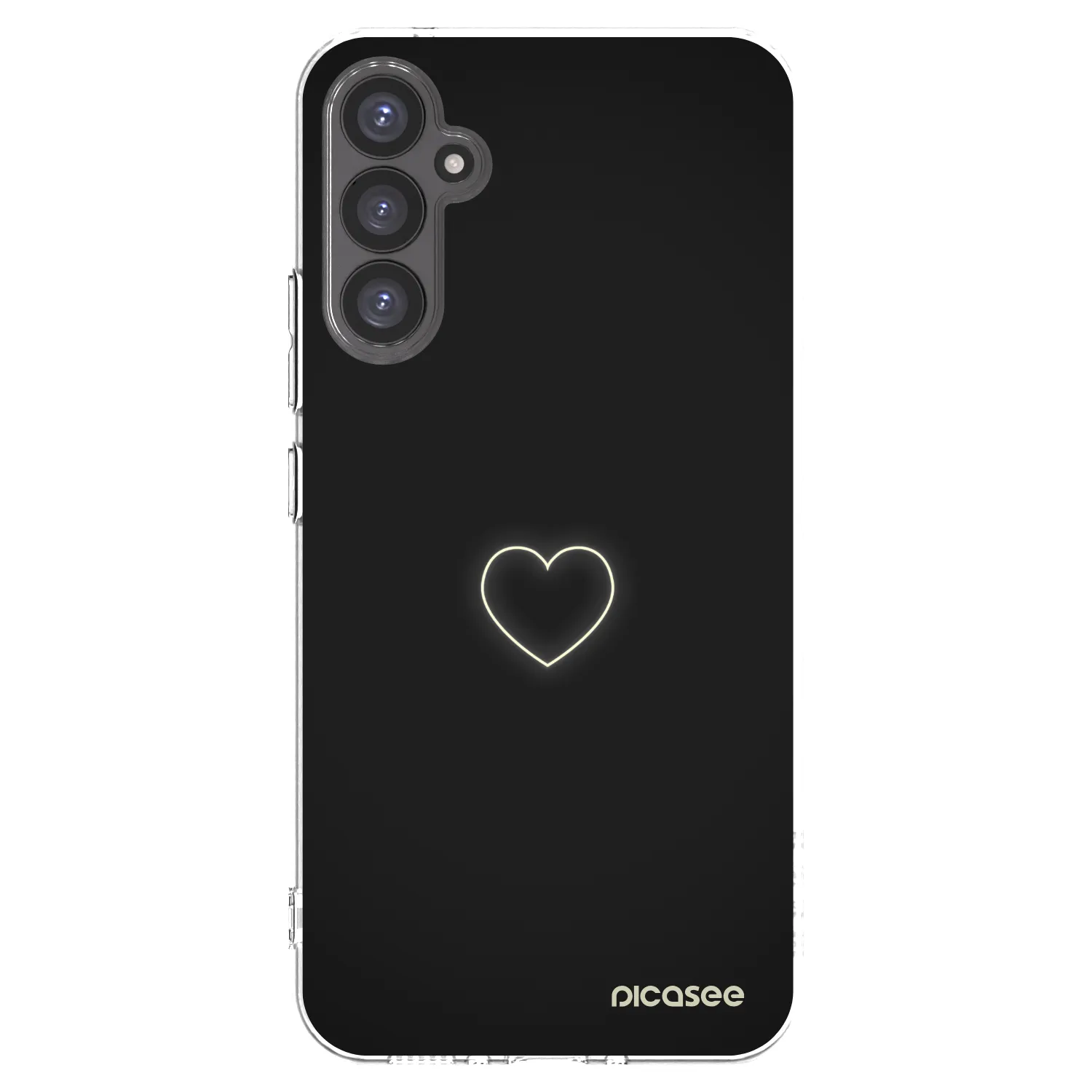 Picasee διαφανής θήκη σιλικόνης Samsung Galaxy A34 5G A346B - Heart
