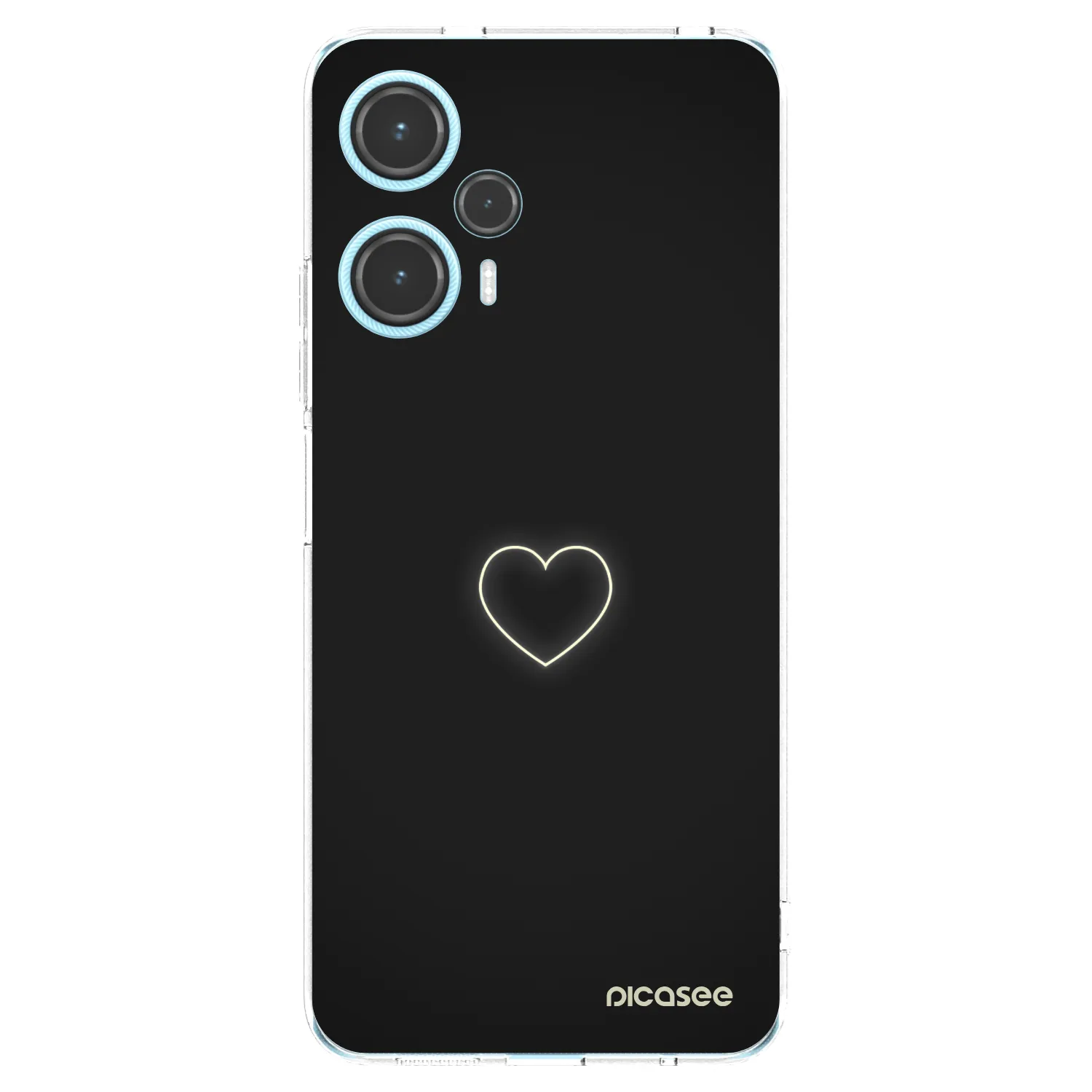 Picasee διαφανής θήκη σιλικόνης Xiaomi Poco F5 - Heart