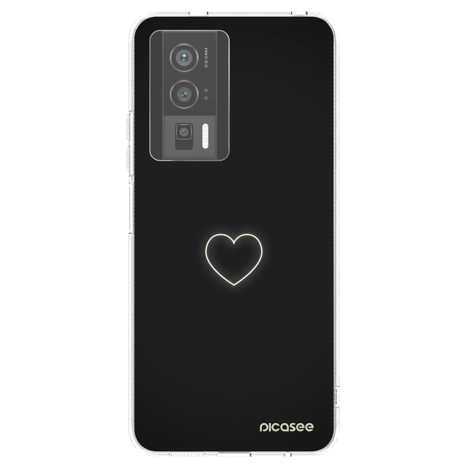 Picasee διαφανής θήκη σιλικόνης Xiaomi Poco F5 Pro 5G - Heart