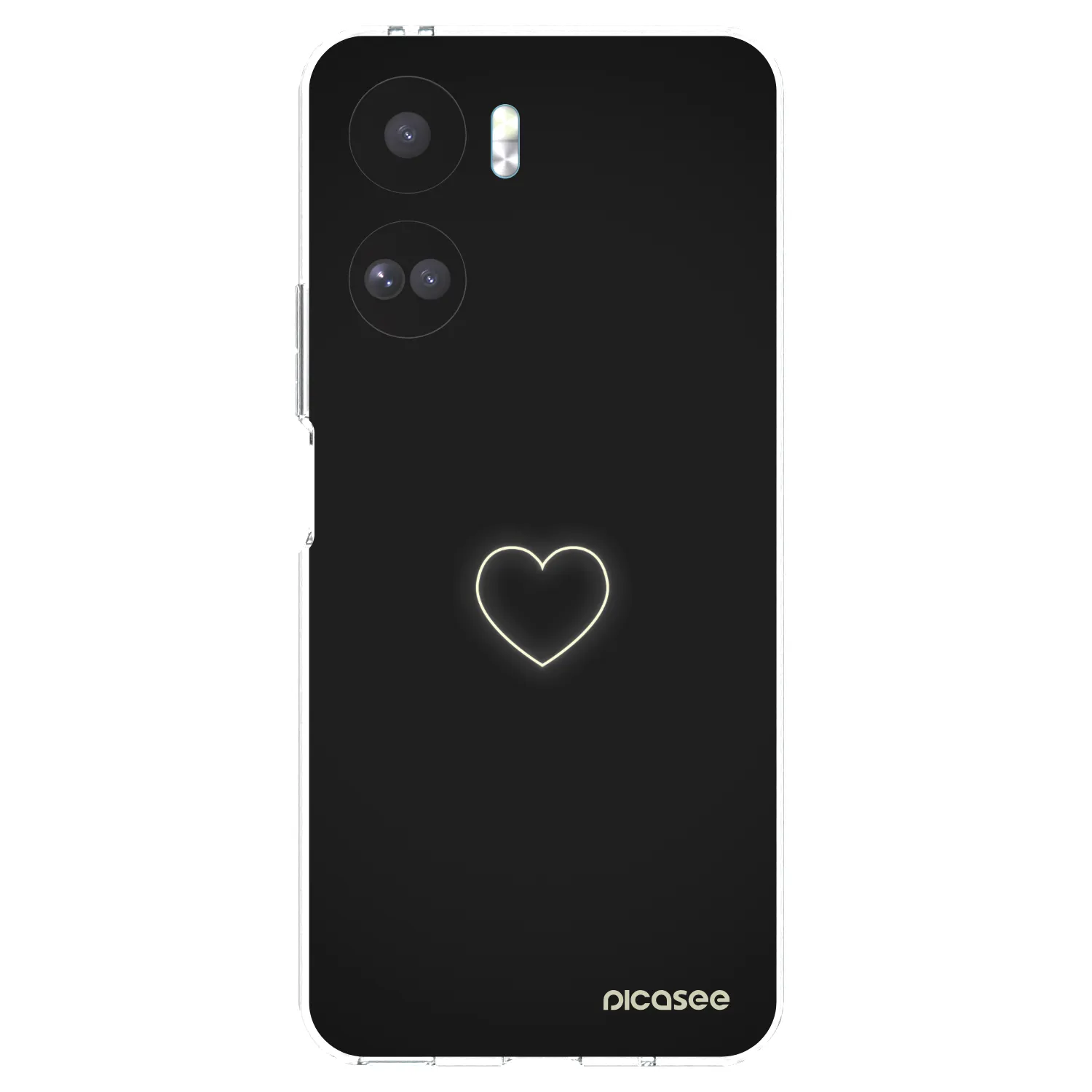 Picasee διαφανής θήκη σιλικόνης Honor 90 Lite 5G - Heart