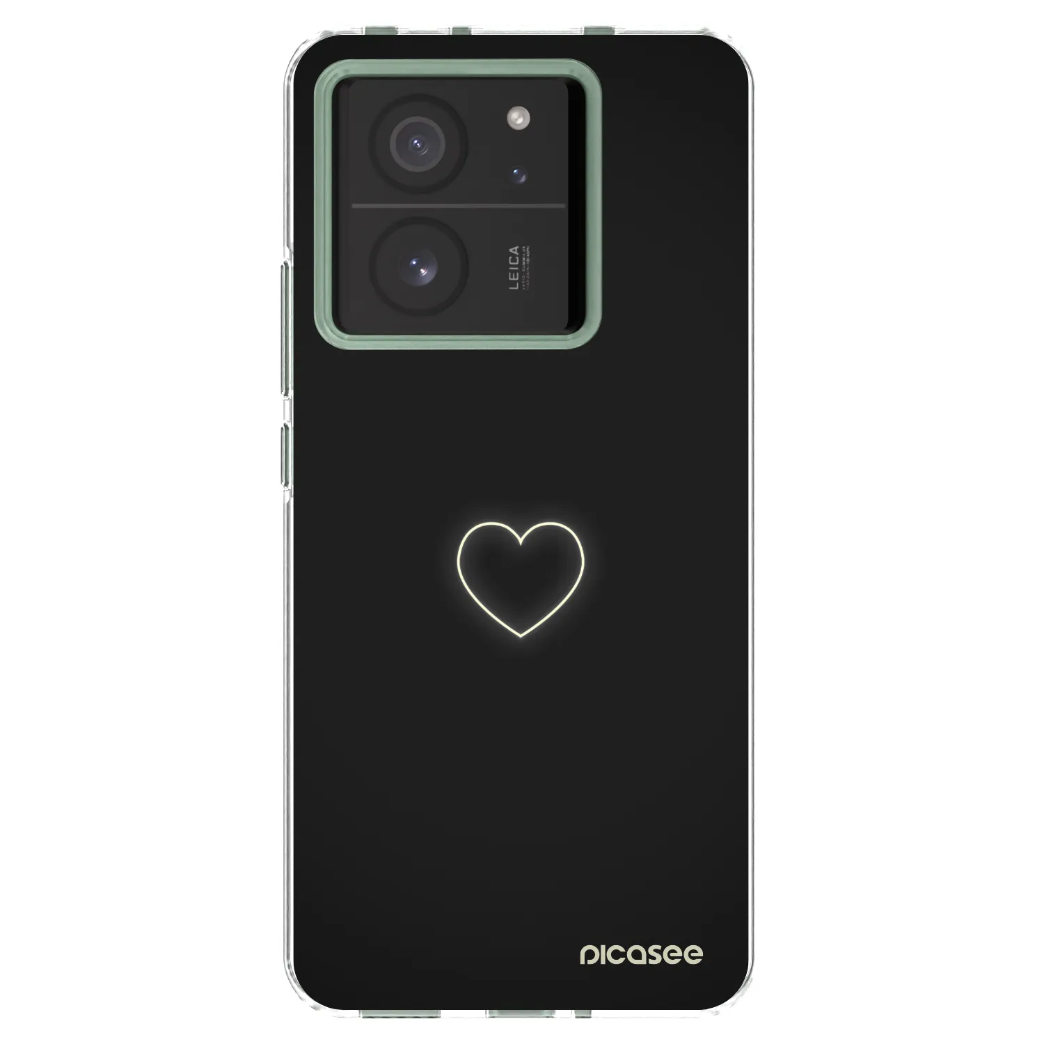 Picasee διαφανής θήκη σιλικόνης Xiaomi 13T Pro - Heart