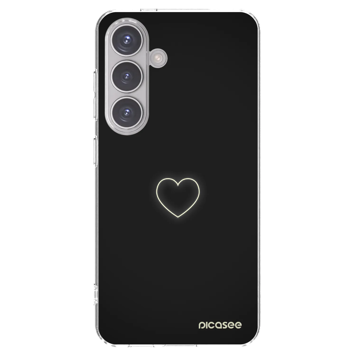 Picasee διαφανής θήκη σιλικόνης Samsung Galaxy S24 S921B 5G - Heart