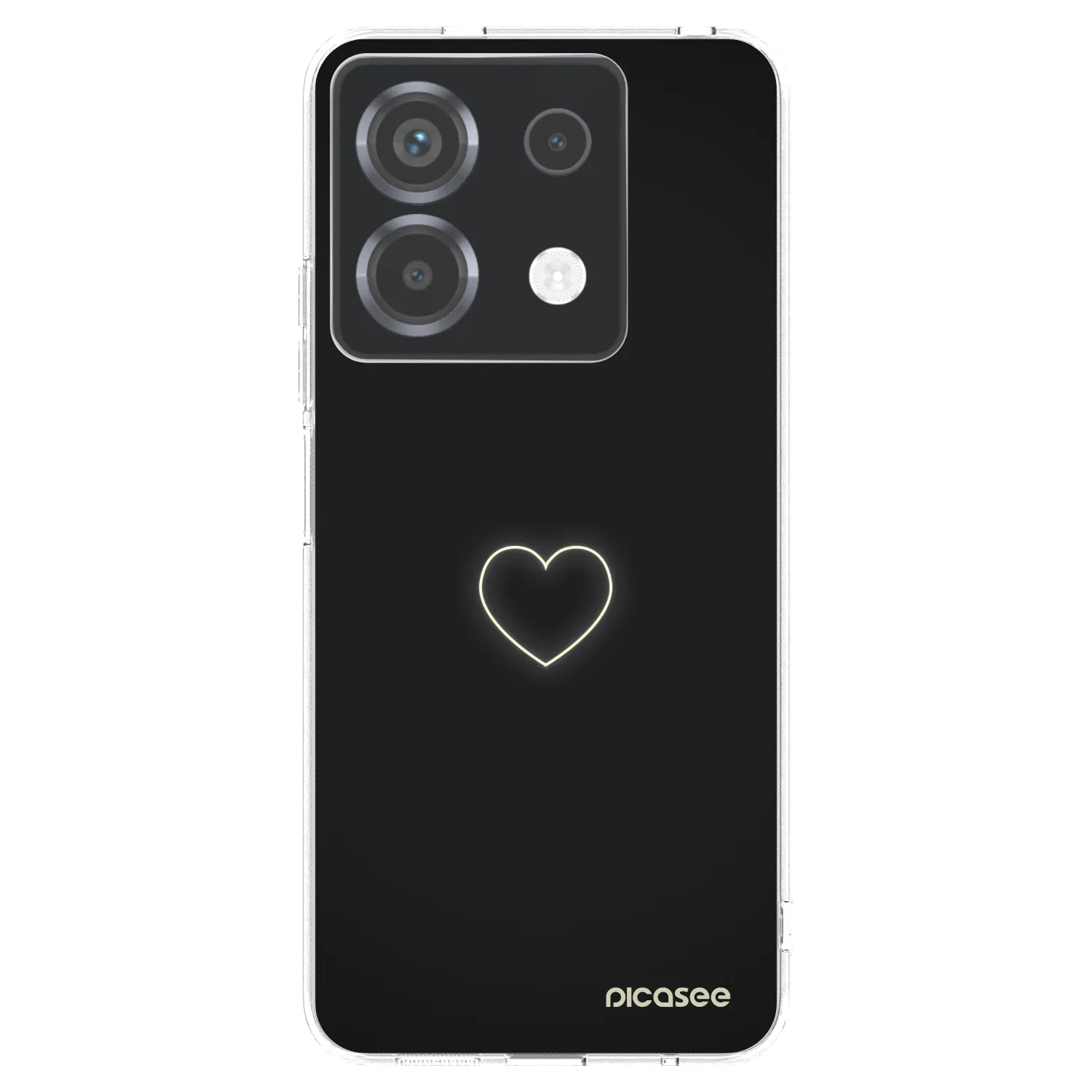 Picasee διαφανής θήκη σιλικόνης Xiaomi Poco X6 - Heart