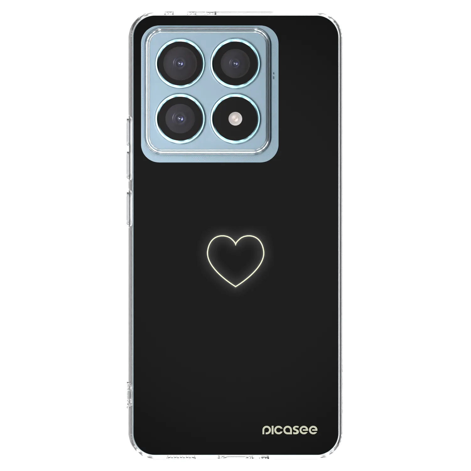 Picasee διαφανής θήκη σιλικόνης Xiaomi 14T Pro - Heart