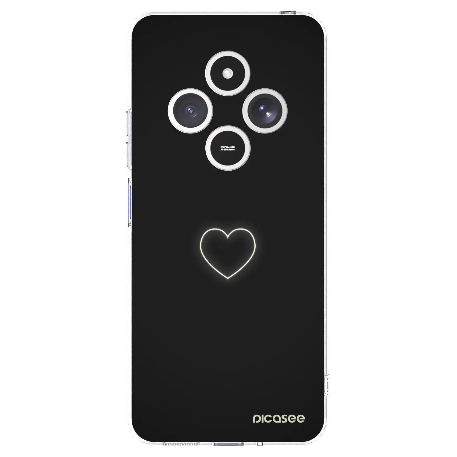 Picasee διαφανής θήκη σιλικόνης Xiaomi Redmi 14C - Heart