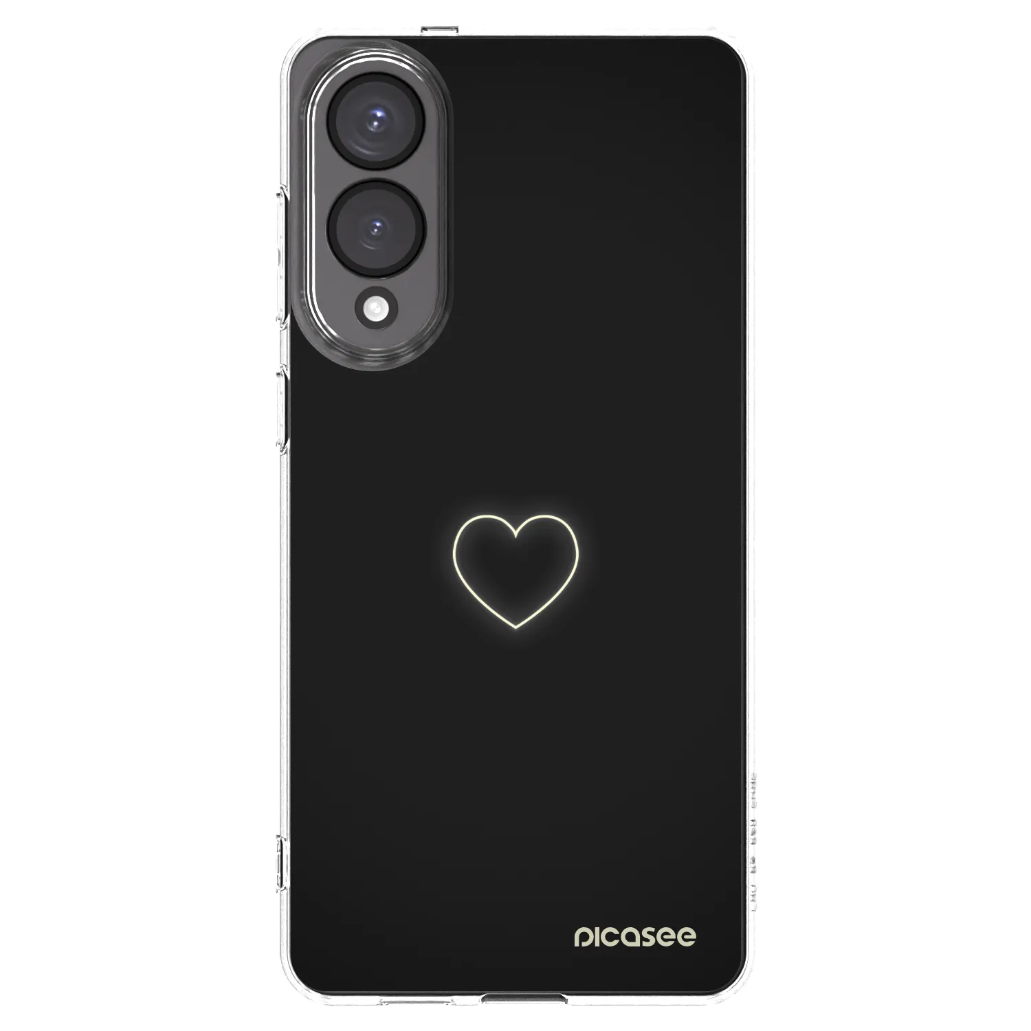 Picasee διαφανής θήκη σιλικόνης Samsung Galaxy S25 Edge 5G - Heart