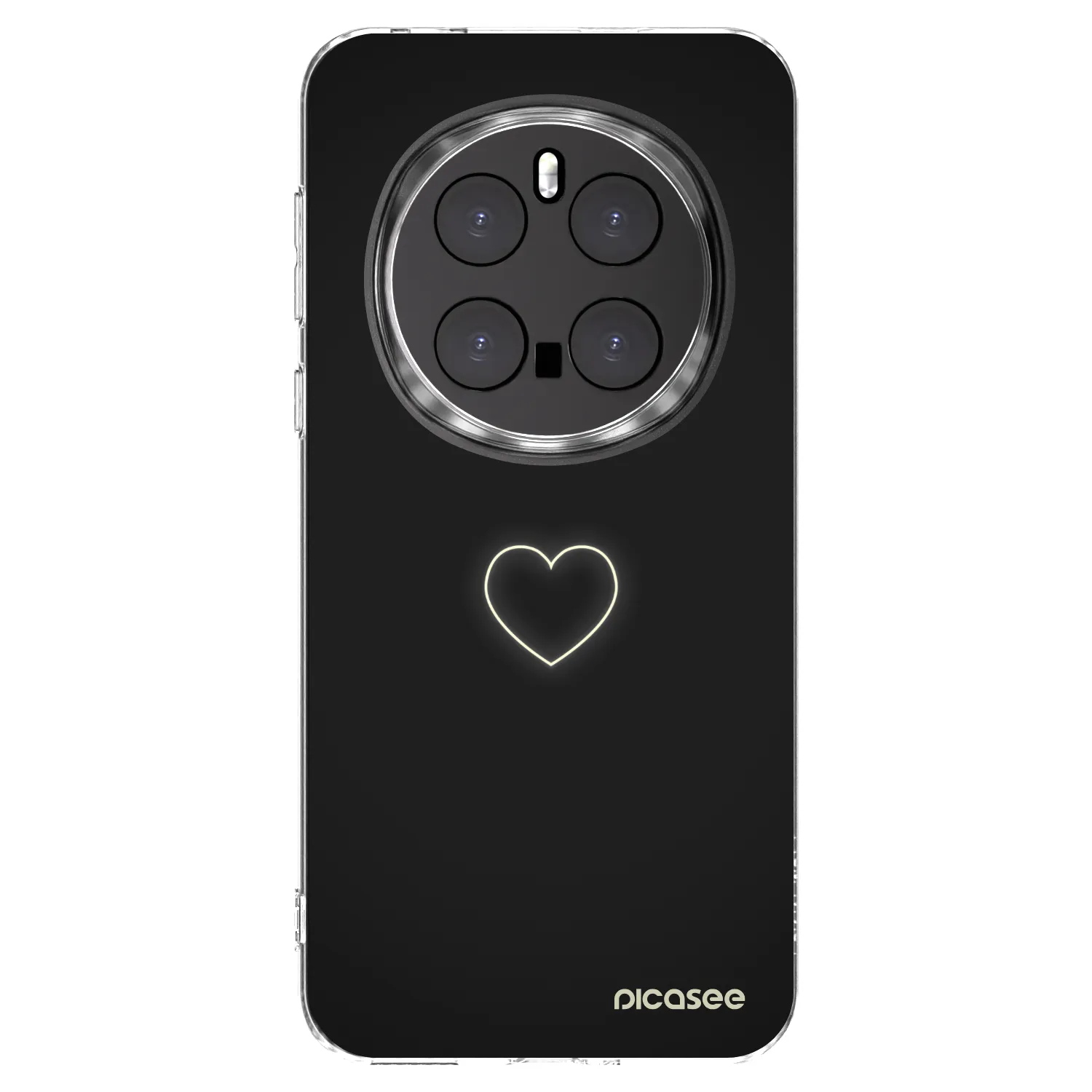 Picasee διαφανής θήκη σιλικόνης Honor Magic7 Pro 5G - Heart