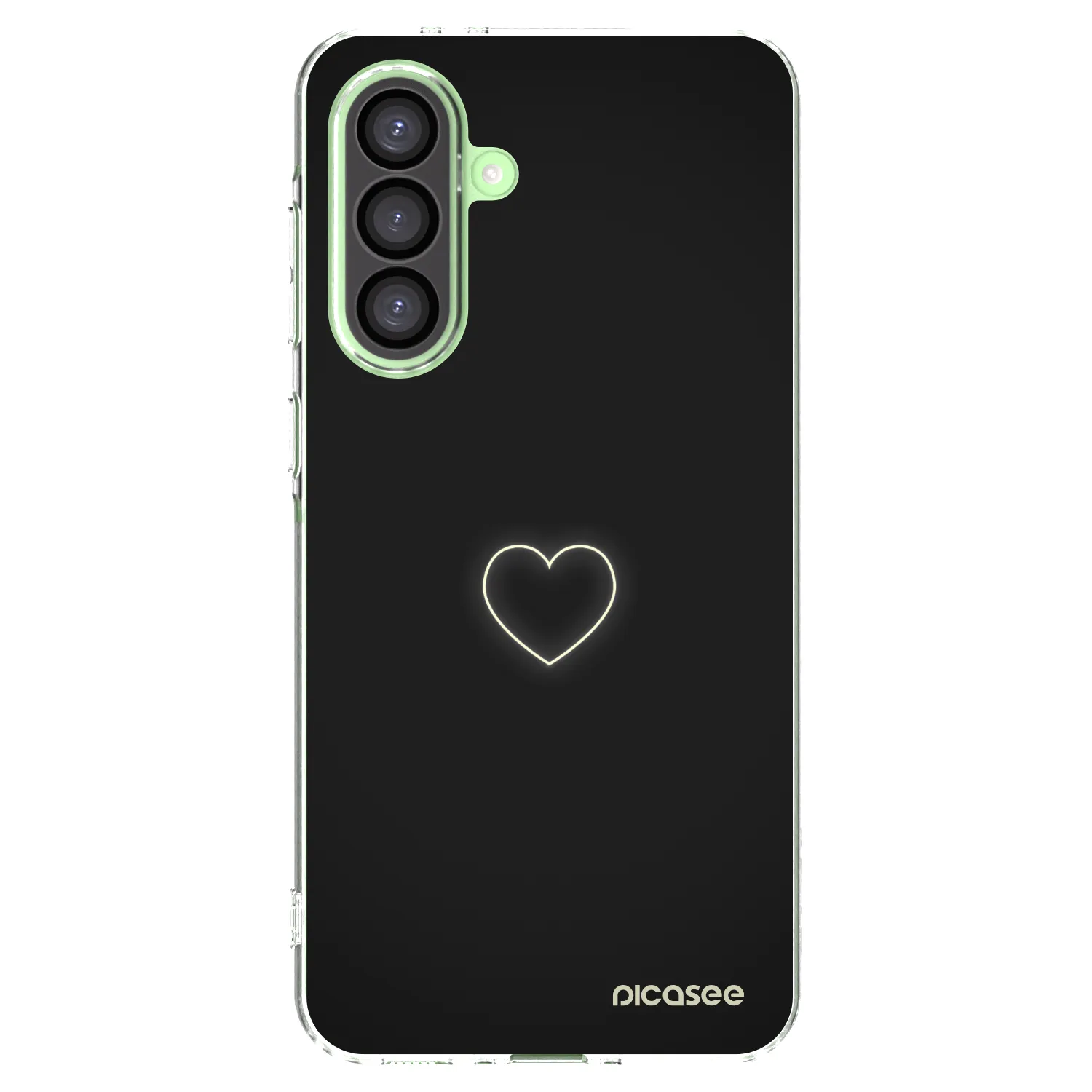 Picasee διαφανής θήκη σιλικόνης Samsung Galaxy A26 5G A266B - Heart