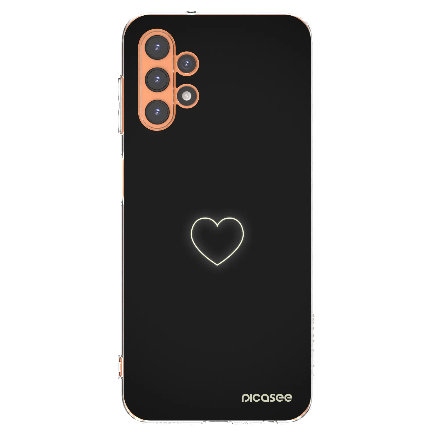 Picasee διαφανής θήκη σιλικόνης Samsung Galaxy A13 5G - Heart