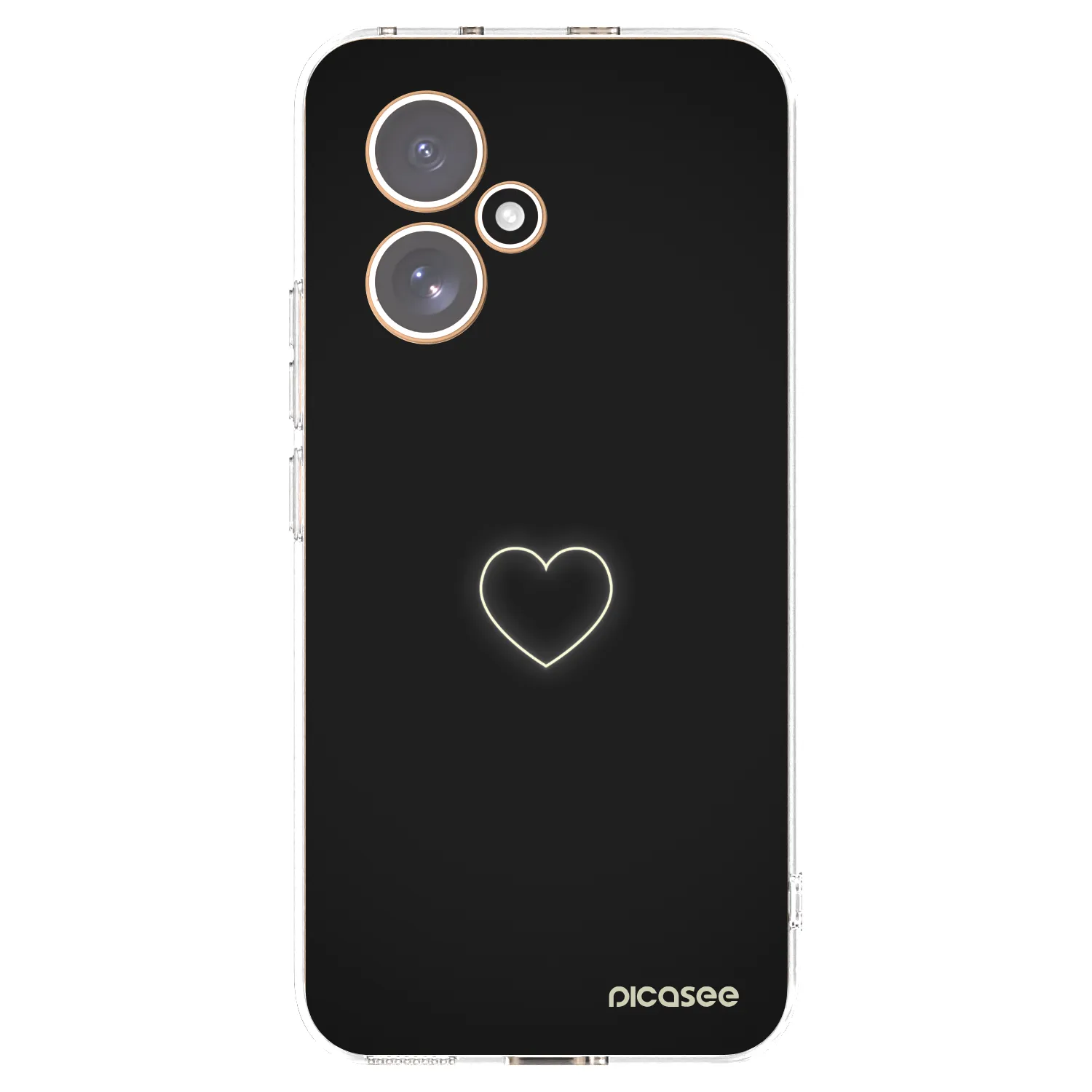 Picasee διαφανής θήκη σιλικόνης Honor 400 5G - Heart