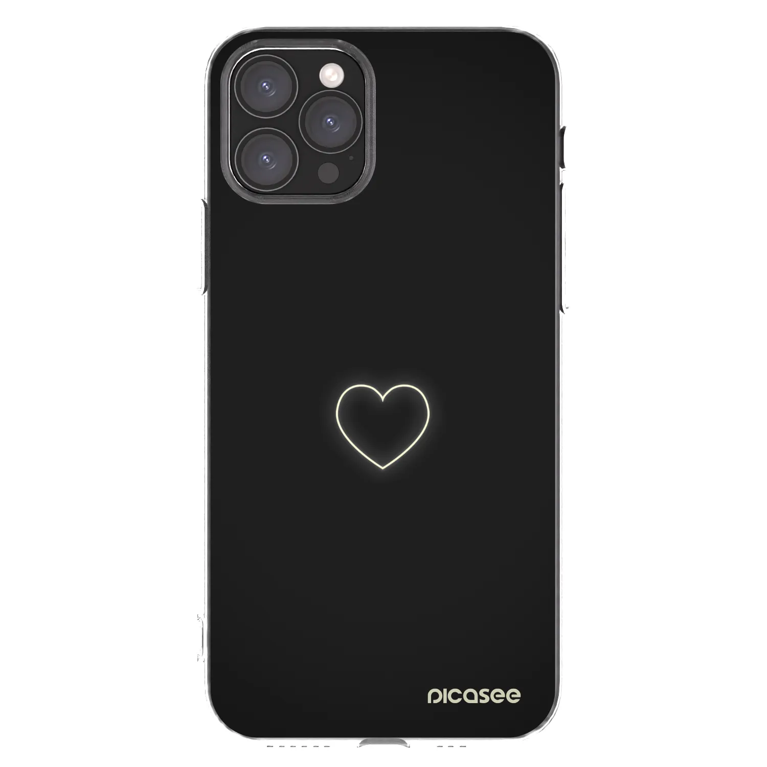 Picasee διαφανής θήκη σιλικόνης Apple iPhone 11 Pro - Heart