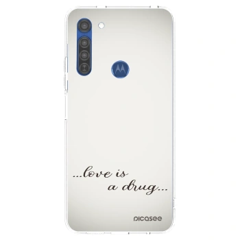 Θήκη για Motorola Moto G8 - Love is a drug
