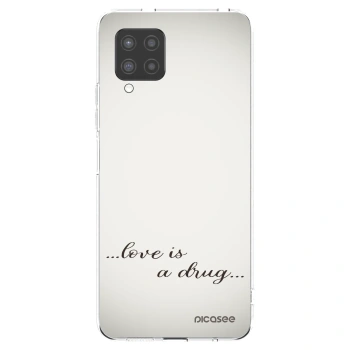 Picasee διαφανής θήκη σιλικόνης Samsung Galaxy A42 A426B - Love is a drug