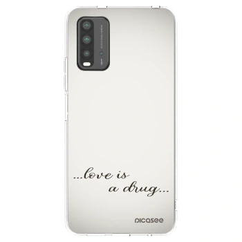 Picasee διαφανής θήκη σιλικόνης Xiaomi Redmi 9T - Love is a drug