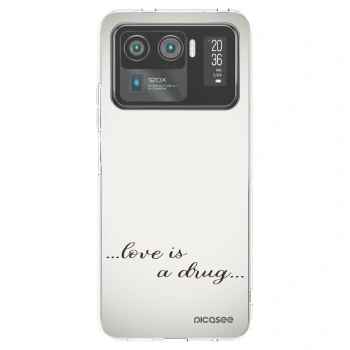 Picasee διαφανής θήκη σιλικόνης Xiaomi Mi 11 Ultra - Love is a drug