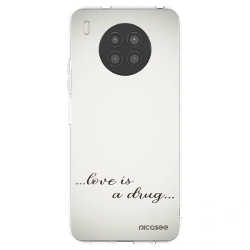 Picasee διαφανής θήκη σιλικόνης Huawei Nova 8i - Love is a drug